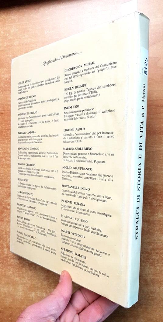 Stralci Di Storia E Di Vita! Diario Politico Segreto 1995 Pietro Martini - Pietro Martini - copertina