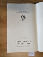 Francesco Petrarca - Rime Trionfi E Poesie Latine 1951 Ricciardi