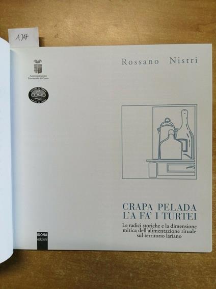 Nistri Rossano - Crapa Pelada L'A Fà I Turtei 2002 Ikona - Como Lariano - Rossano Nistri - copertina