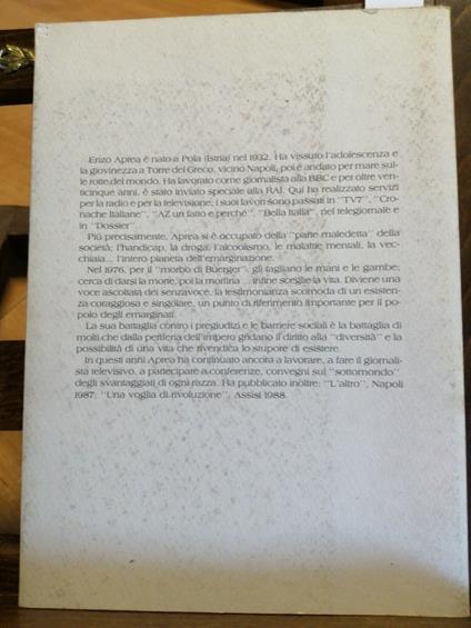 Enzo Aprea - Dall'Amore Con Rabbia - Traccedizioni - 1990 - - Enzo Aprea - copertina