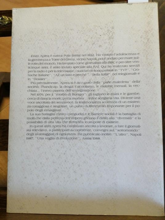 Enzo Aprea - Dall'Amore Con Rabbia - Traccedizioni - 1990 - - Enzo Aprea - copertina