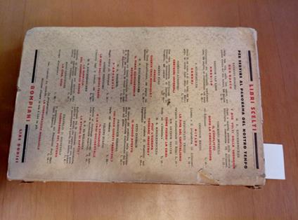 Franklin D. Roosevelt - Guardando Nel Futuro 1933 Bompiani - Franklin D. Roosevelt - copertina