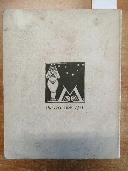 Pierre Louys - Le Canzoni Di Bilitide - 1920 - Illustrato - Modernissima - Pierre Louÿs - copertina