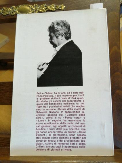 La Mafia Su Roma - Felice Chilanti - Palazzi - 1971 Piovra Documenti Prove( - Felice Chilanti - copertina