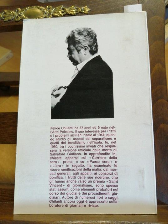La Mafia Su Roma - Felice Chilanti - Palazzi - 1971 Piovra Documenti Prove( - Felice Chilanti - copertina
