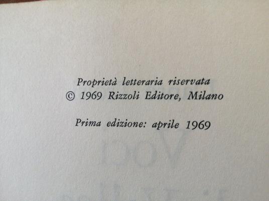 Dante Troisi - Voci Alla Vallea - 1969 - Rizzoli - 1Ed. - - Dante Troisi - copertina
