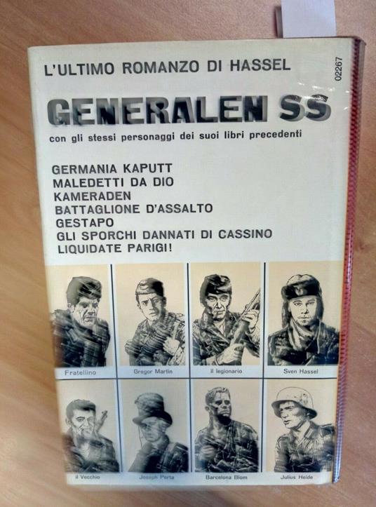 Sven Hassel - Generalen Ss 1971 Longanesi Il Cammeo - Sven Hassel - copertina