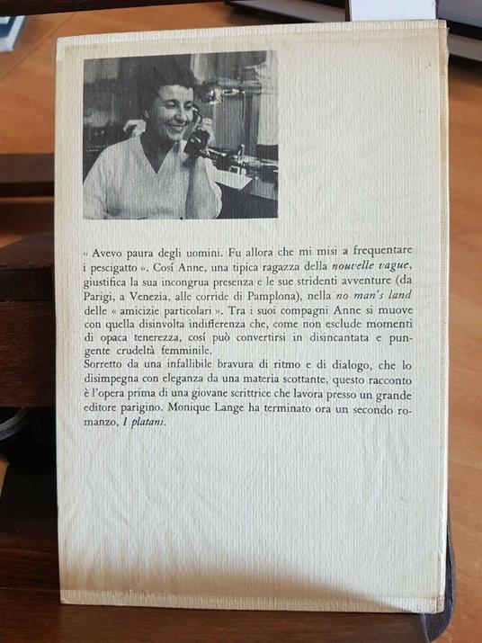 Monique Lange - I Pescigatto - Einaudi - 1960 - - Monique Lange - copertina