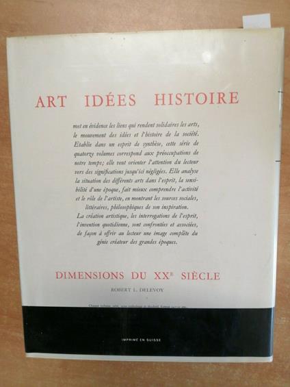Robert Delevoy - Dimensions Du Xx Siecle - 1965 - Skira + Cofanetto - Robert Levy - copertina