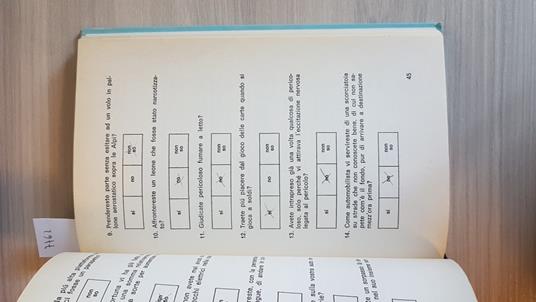Il Test Della Personalità - Lauster - Euroclub 1985 Personalit - Peter Lauster - copertina