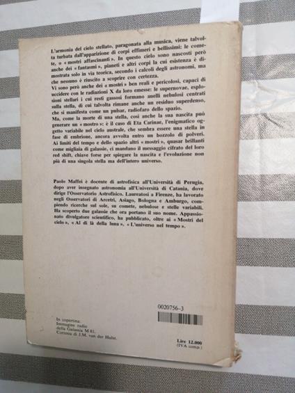I Mostri Del Cielo Comete Quasar Buchi Neri - Paolo Maffei - Oscar Mondadori7411 - Paolo Maffei - copertina