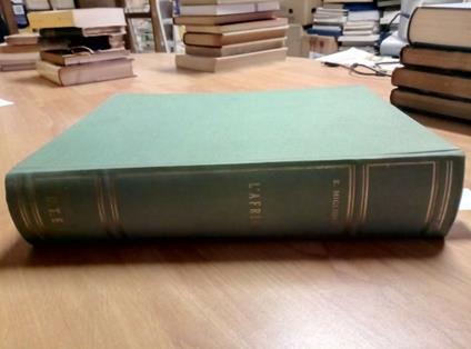 Elio Migliorini - L'Africa - 464 Figure 8 Cartine 8 Tavole - Utet 1955 - Elio Migliorini - copertina