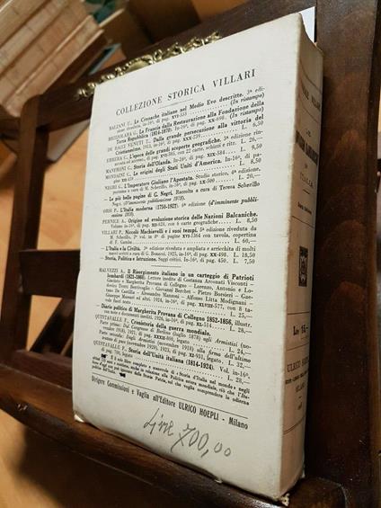 Le Invasioni Barbariche In Italia - Collezione Storica Villari 1928 Hoepli( - Pasquale Villari - copertina