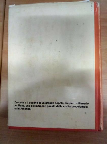 La Civiltà Maya - J. Eric Thompson 1970 Einaudi - Illustrato - J. Eric Thompson - copertina