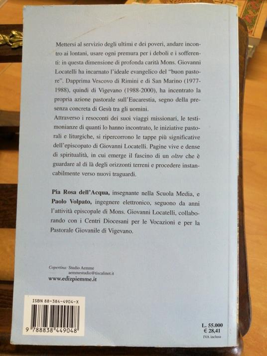 Giovanni Locatelli - Il Fascino Delloltre 2000 Piemme 1Ed. - Vigevano - - Giovanni Locatelli - copertina