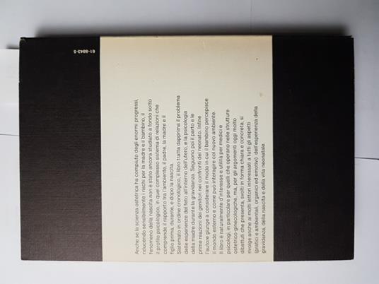 Psicologia Della Nascita Gravidanza Parto E Primi Mesi Di Vita 1980 Macfarlane - Aidan McFarlane - copertina