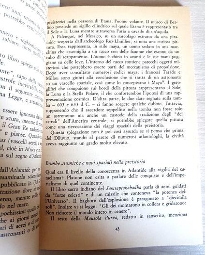 I Segreti Dell'Atlantide Continente Scomparso Andrew Tomas 1978 Mondadori - Tomasi - copertina