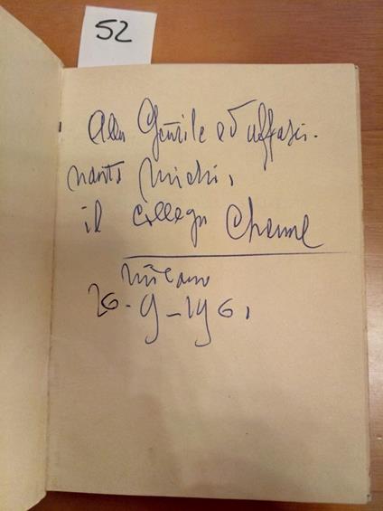 Il Libro Della Salute Chenal Filiberto 1 Edizione 1959 - Autografato!!! - 052 - copertina