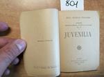 Gius. Aurelio Costanzo - Juvenilia Poesie - Oreste Garroni - 1910 -