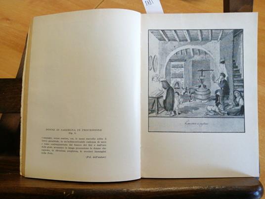 Il Folklore Sardo - F. Alziator - 1957 - La Zattera - Illustrato - copertina