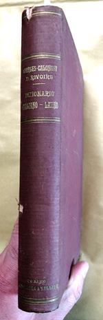 Dizionario Della Lingua Latina Vol 2 Italiano-Latino 1933 Georges Calonghi