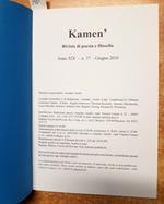 Kamen' Rivista Di Poesia E Filosofia 37: Commissari, Scritti Sull'Umorismo
