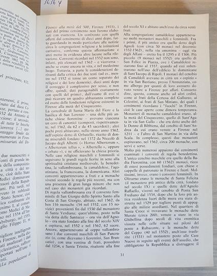 La Comunit Cristiana Fiorentina E Toscana Nella Dialettica Religiosa - copertina