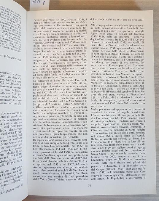 La Comunit Cristiana Fiorentina E Toscana Nella Dialettica Religiosa - copertina