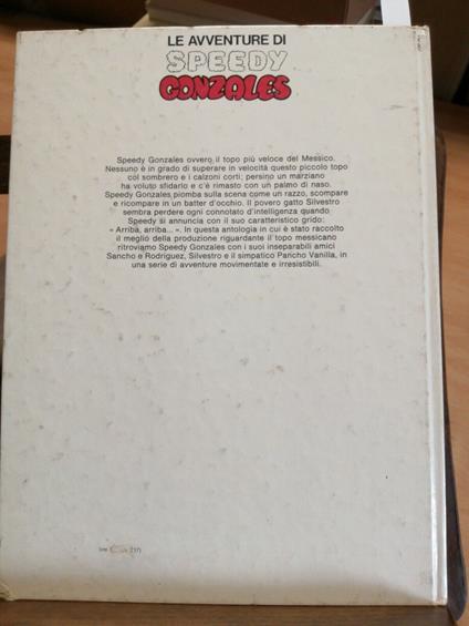 Le Avventure Di Speedy Gonzales - Vallecchi - 1975 - Fumetti - - copertina