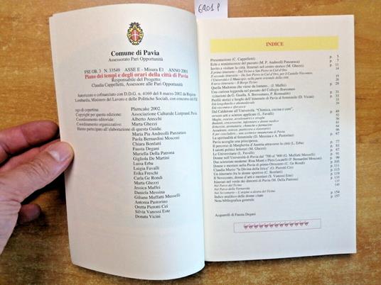 Percorsi Urbani Della Storia E Della Memoria Itinerari A Pavia Liutprand - copertina