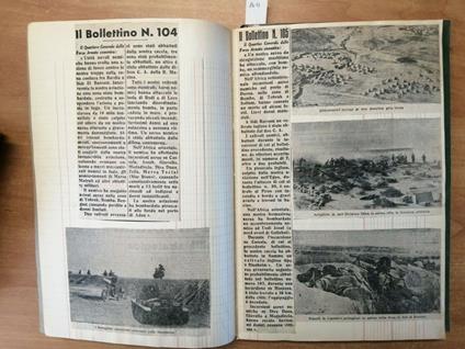 Lotto 10 Album Giornali Originali Mussolini Fascismo 1E 2Guerre Mondiali - copertina