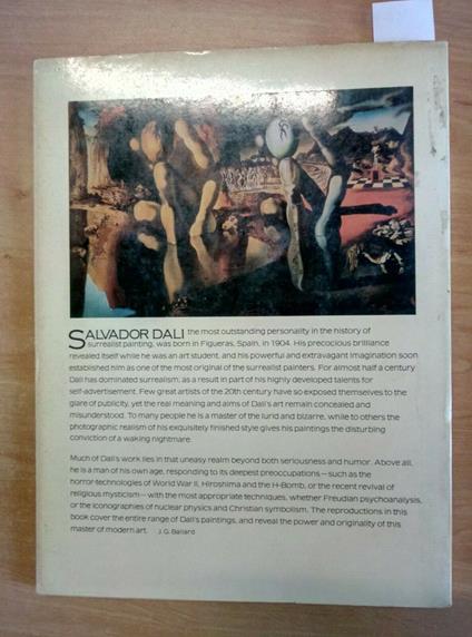 Dali With An Itroduction By J.Ballard 1974 +Ex Libris China Su Cartoncino - copertina