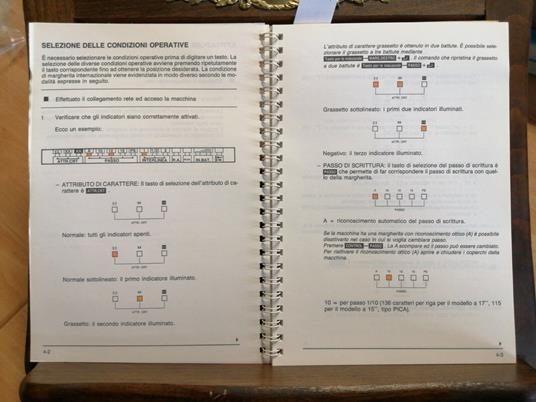 Olivetti Et 2250/Et 2450 Professional Typing Manuale Dell'Operatore 1991 - copertina