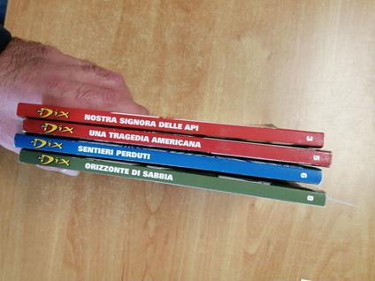 Lotto 4 Jan Dix - Carlo Ambrosini - 2009 Sergio Bonelli - N 3,5,6,8 - - copertina