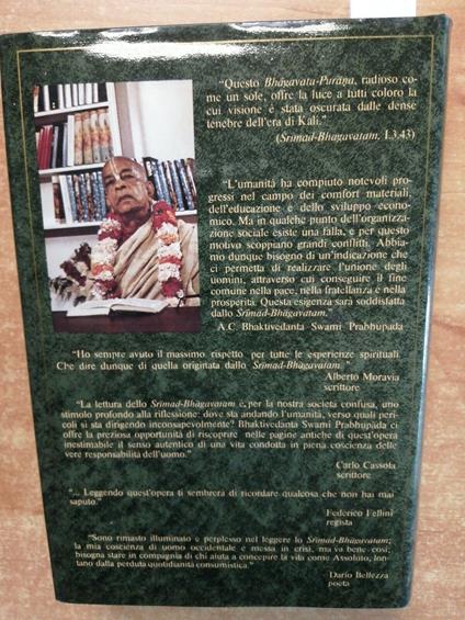 Srimad Bhagavatam - A.C. Bhaktivedanta Swami Prabhupada - A. C. Bhaktivedanta Swami Prabhupada - copertina