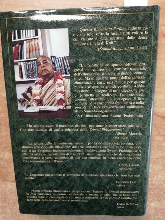 Srimad Bhagavatam - A.C. Bhaktivedanta Swami Prabhupada - A. C. Bhaktivedanta Swami Prabhupada - copertina