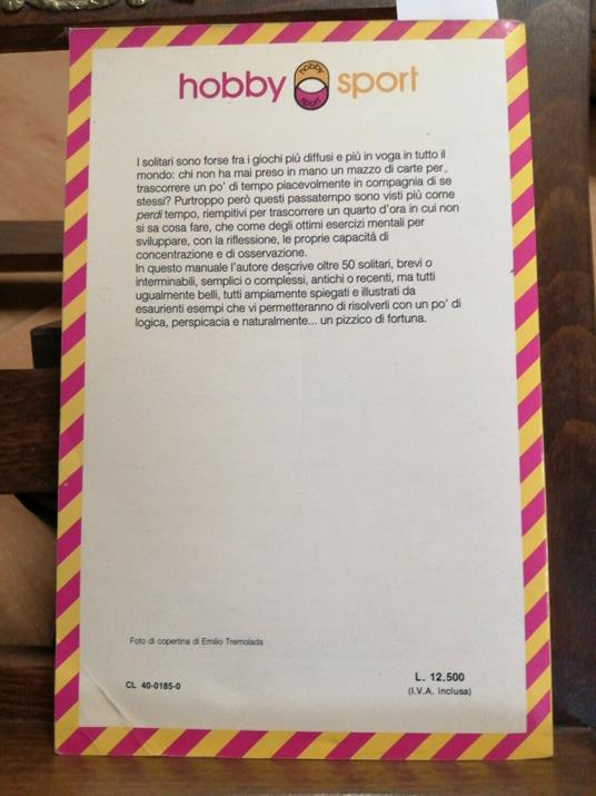 Solitari - Pierre Berloquin - 1984 Siad - 50 Giochi Spiegati E Illustrati - Pierre Berloquin - copertina