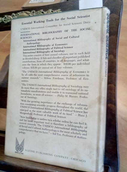 Explanation In Social Science - Robert Brown - 1964 - Aldine - Chicago - - Robert Brown - copertina