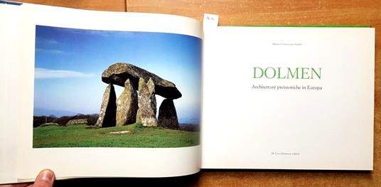 Dolmen Architetture Preistoriche In Europa 1990 Cipolloni Samp - De Luca - Mirella Cipolloni Sampò - copertina