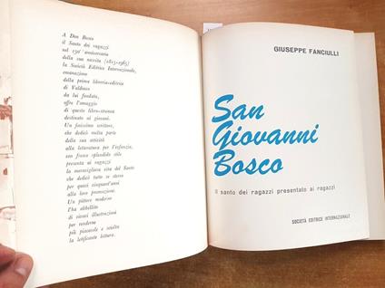 San Giovanni Bosco Il Santo Dei Ragazzi - Giuseppe Fanciulli - 1966 - Sei - Giuseppe Fanciulli - copertina