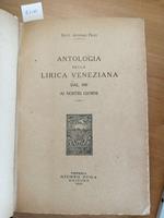 Antologia Della Lirica Veneziana Dal 500 - Antonio Pilot 1913 Giusto Fuga