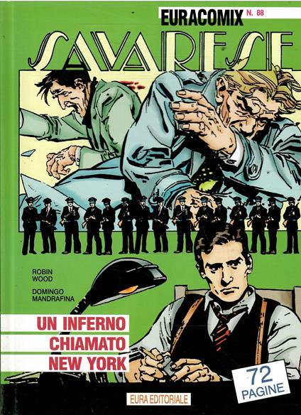 Euracomix N. 88 - Savarese Un Inferno Chiamato New York - copertina