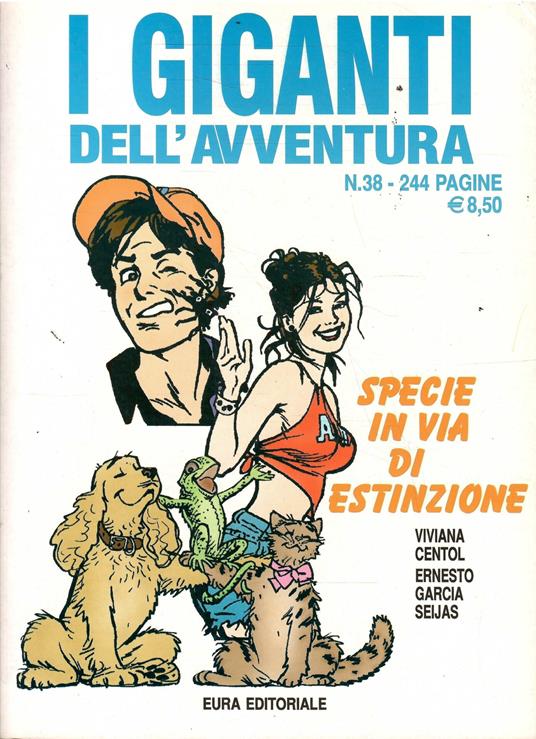 I Giganti Dell'Avventura N. 38 - Specie In Via Di Estinzione - copertina