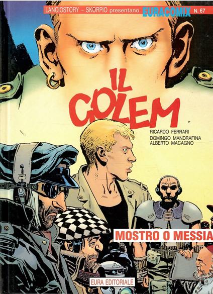 Euracomix N. 67 - Il Golem Mostro O Messia? - copertina