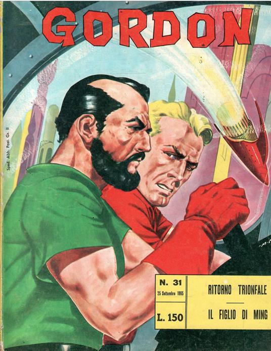 Gordon N. 31 - Ritorno Trionfale - Il Fratello Di Ming - copertina