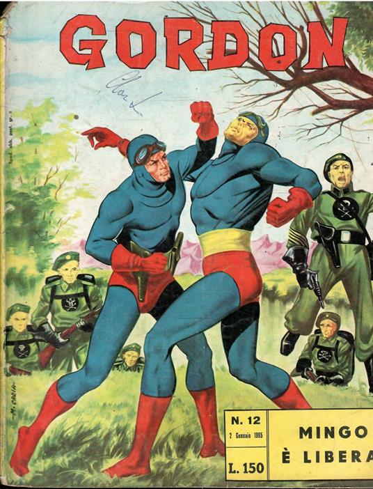 Gordon N. 12 - Mingo è Libera! - copertina