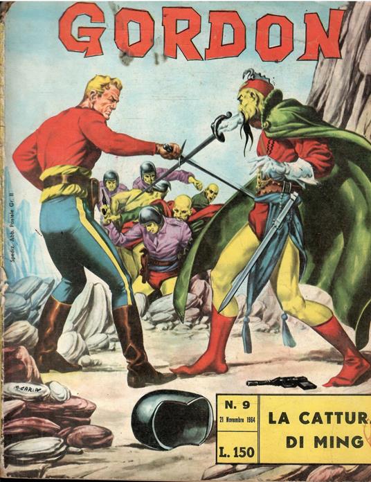 Gordon N. 9 - La Cattura Di Ming - copertina