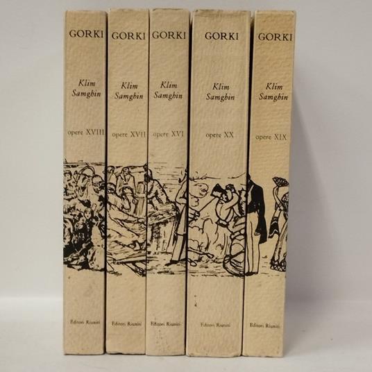 Klim Samghin (Vol XVI-XX 1921-1924) - Maksim Gorkij - copertina