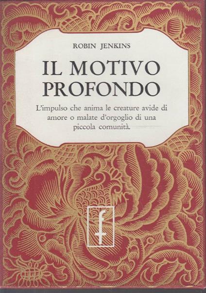 Il motivo profondo - Robin Jenkins - copertina