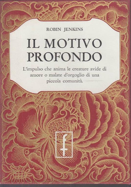 Il motivo profondo - Robin Jenkins - copertina